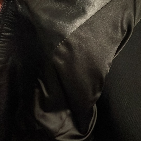 New! Never worn. GILI black leather jacket - Picture 4 of 6